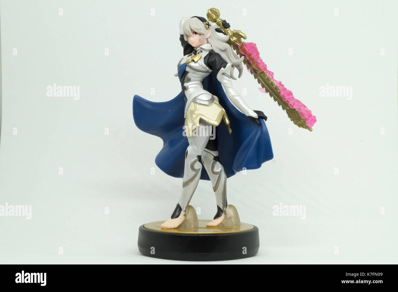 Nintendo super smash bros amiibo collection figure corrin Banque D'Images