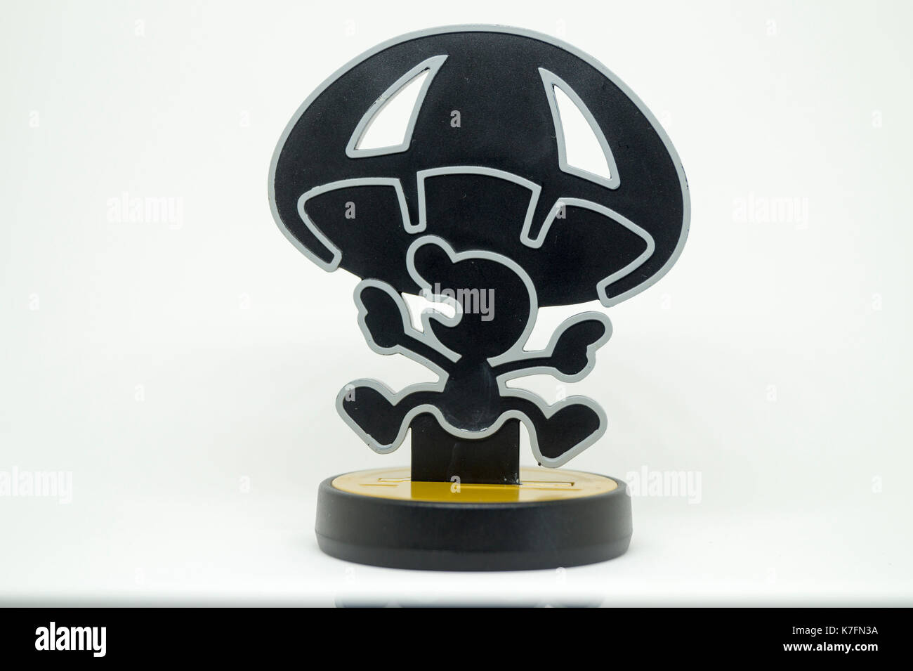 Nintendo Super Smash Bros Amiibo Collection figure jeu et montre Banque D'Images