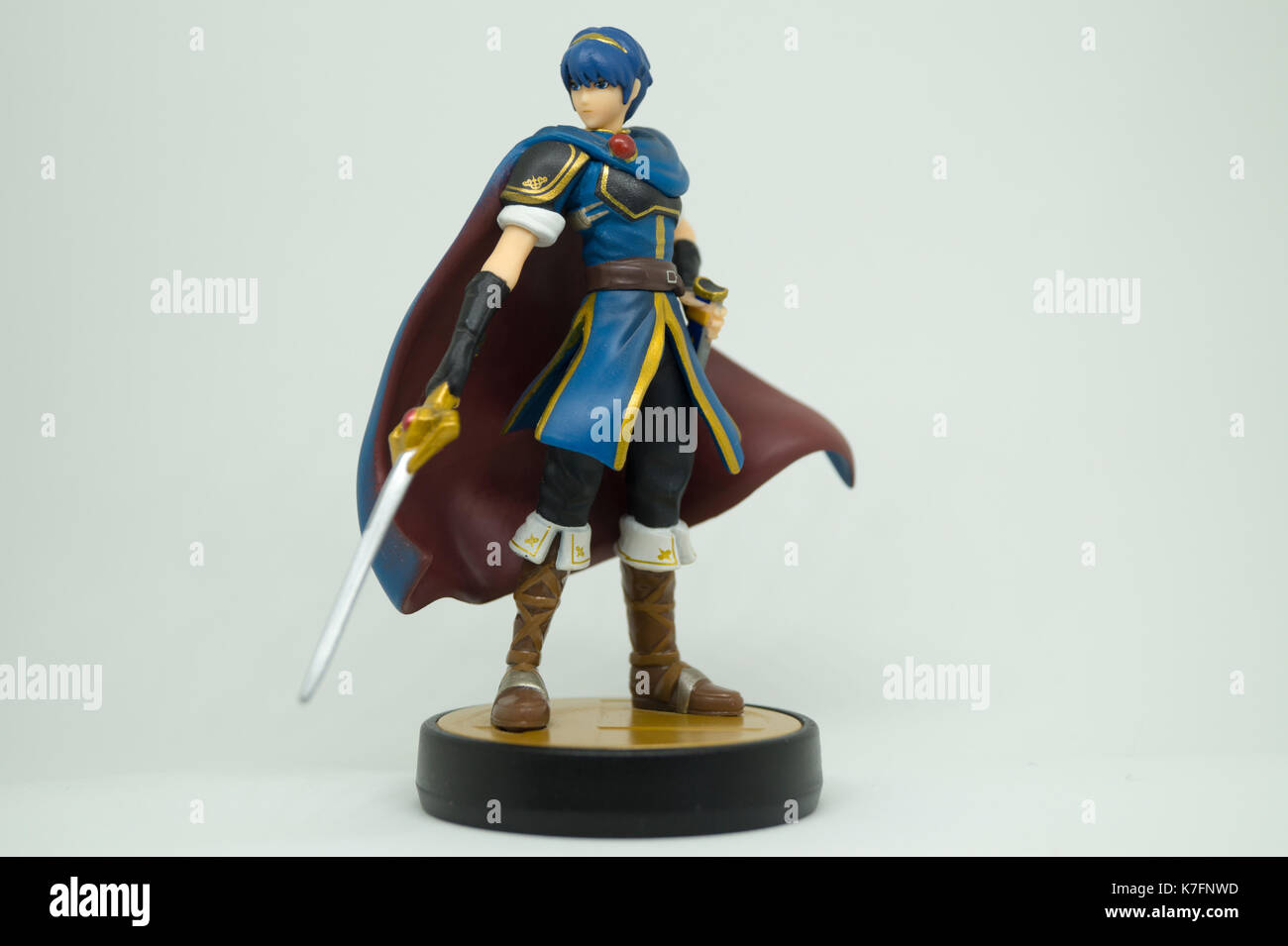 Nintendo Super Smash Bros Amiibo Collection Figurine Marth Banque D'Images
