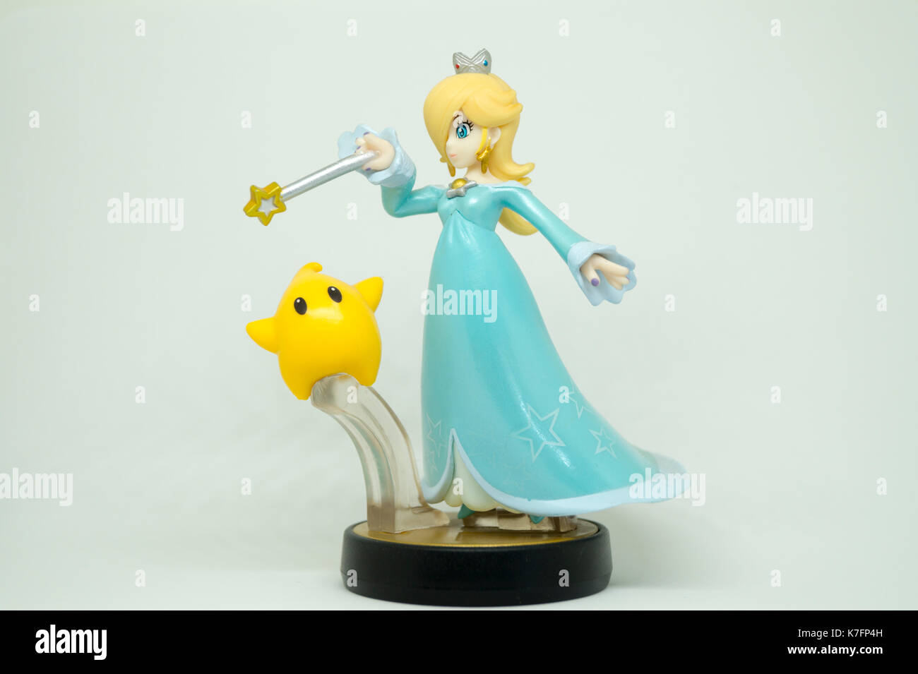Nintendo Super Smash Bros Amiibo Collection Figurine Rosalina Banque D'Images