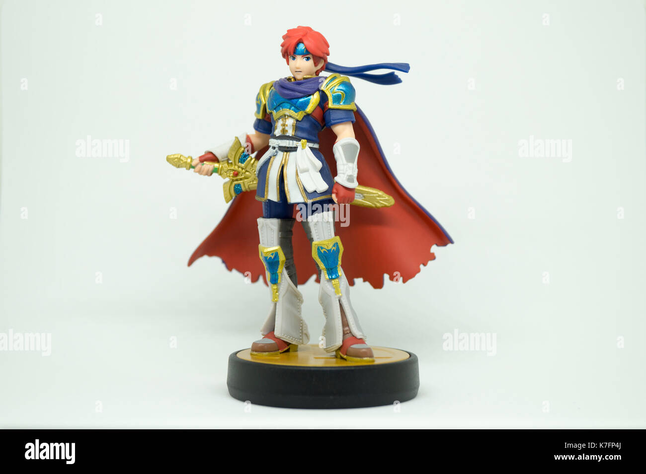 Nintendo Super Smash Bros Amiibo Collection figure Roy Banque D'Images