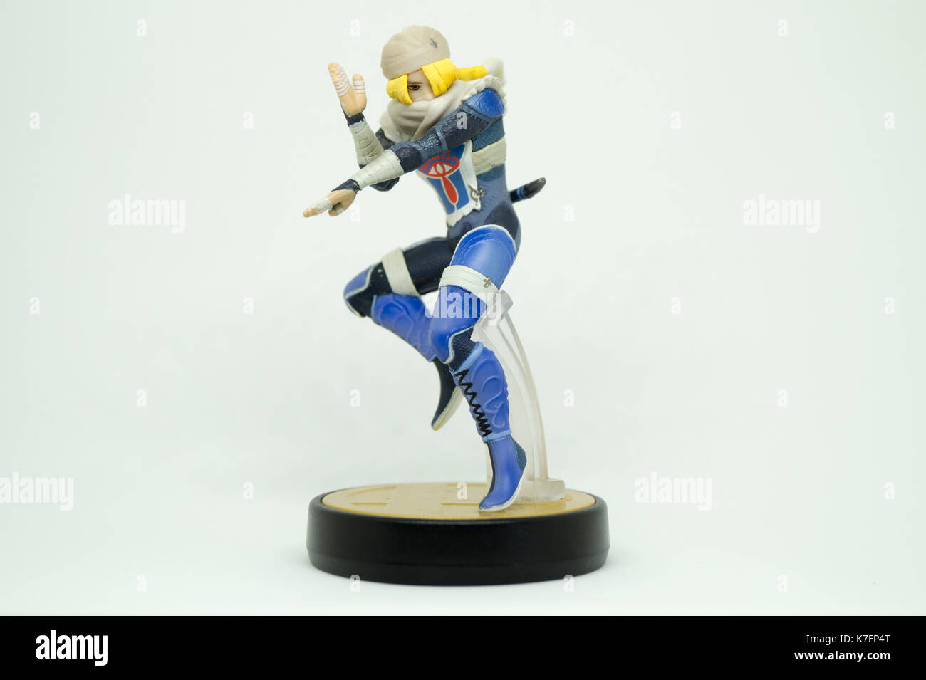 Nintendo Super Smash Bros Amiibo Collection figure Sheik Banque D'Images