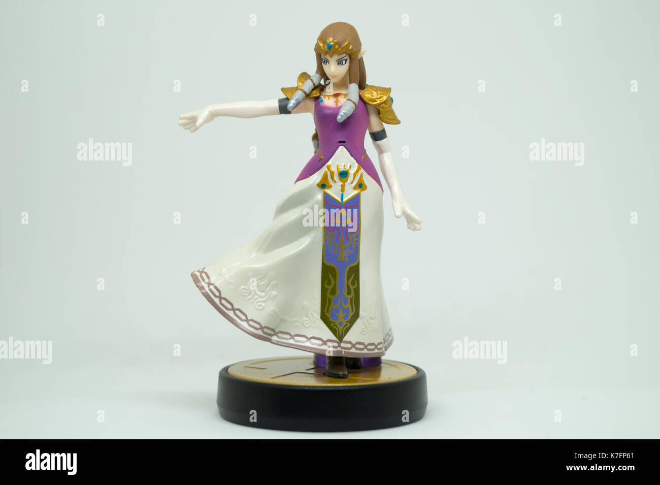 Nintendo Super Smash Bros Amiibo Collection Figurine Zelda Banque D'Images