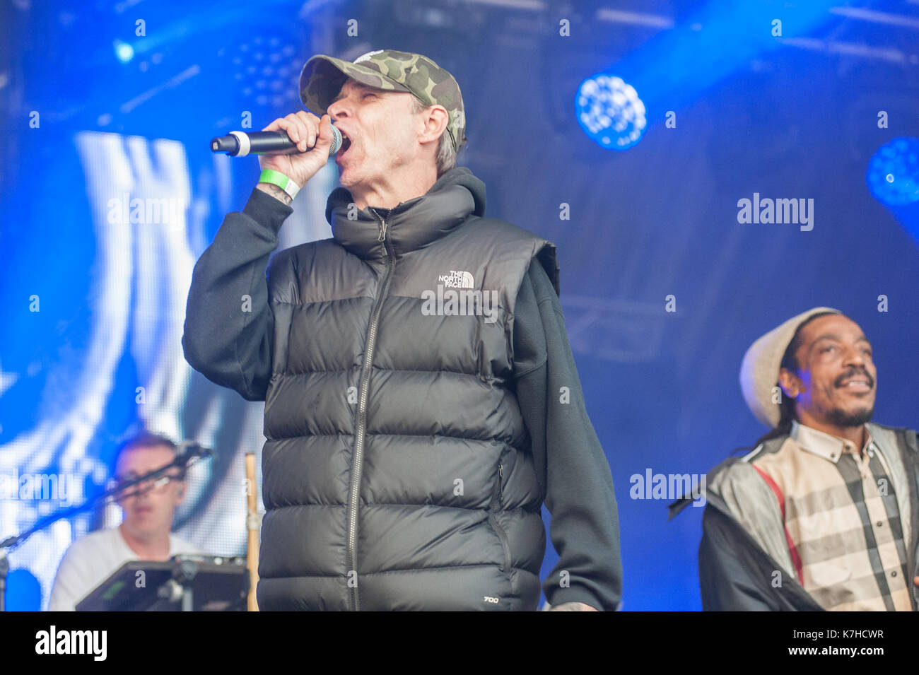 Birmingham, UK. 15 Sep, 2017. Leftfield lire la première nuit de au-delà de la voie ferrée à Digbeth, Birmingham le 15 septembre 2017. Credit : Ken Harrison/Alamy Live News Banque D'Images