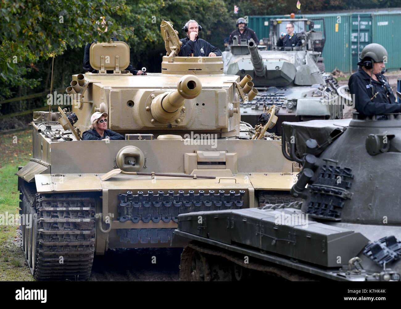 Char tigre, démonstration de Bovington Tank Museum de l'unique exécutant tiger allemand 1