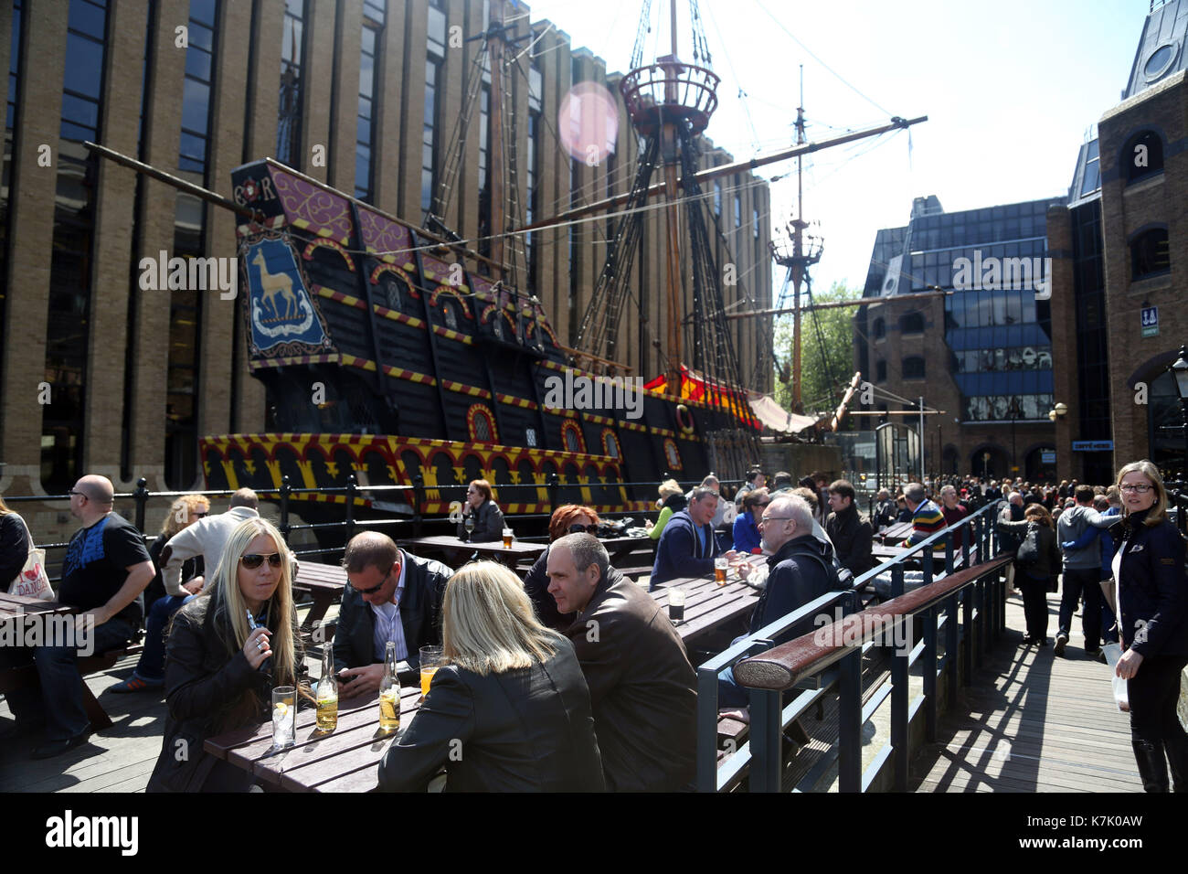 Old Thameside Inn Banque D'Images