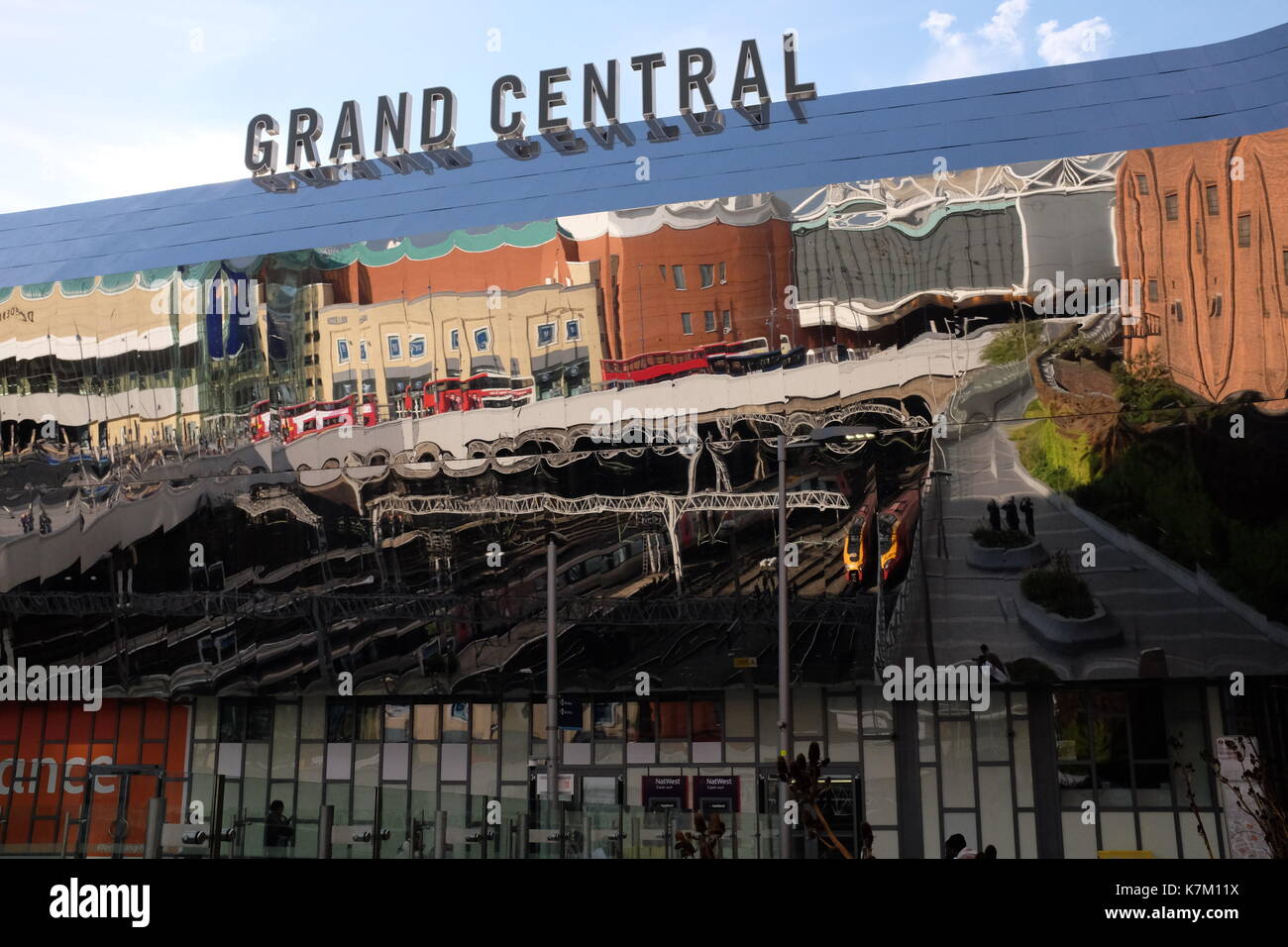 Grand central à la gare de New Street, Birmingham Banque D'Images