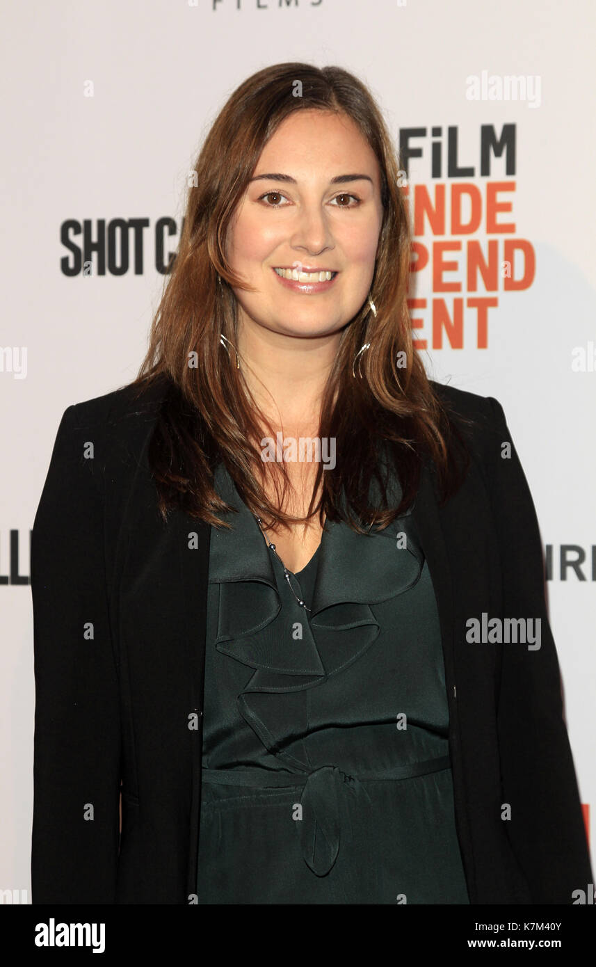 L'appelant 'Shot' première au théâtre de l'hôtel ace - arrivées avec : Lisa zambri où : Los Angeles, California, UNITED STATES Quand : 15 août 2017 Credit : nicky nelson/wenn.com Banque D'Images