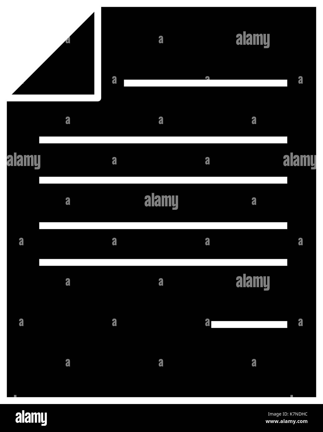 Document papier icône web fichier symbole vecteur conception. Belle illustration isolé sur fond blanc Illustration de Vecteur