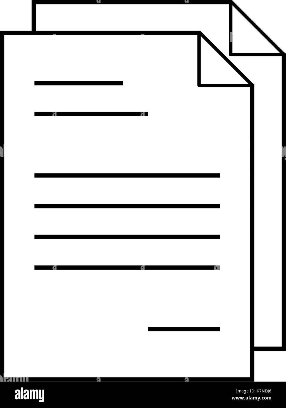 Document papier icône web fichier symbole vecteur conception. Belle illustration isolé sur fond blanc Illustration de Vecteur