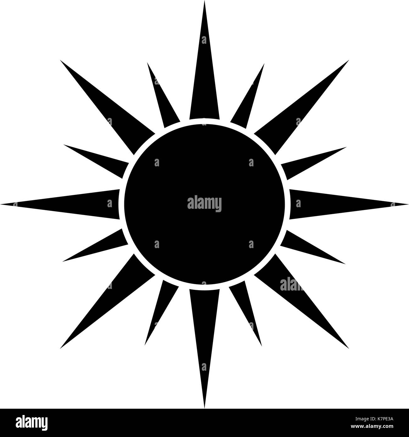 Silhouette soleil top