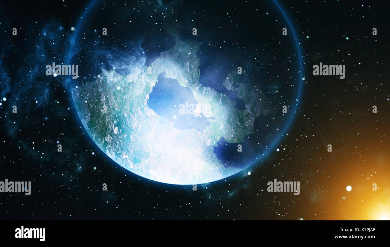 Texture de fond l'espace étoilé Banque D'Images