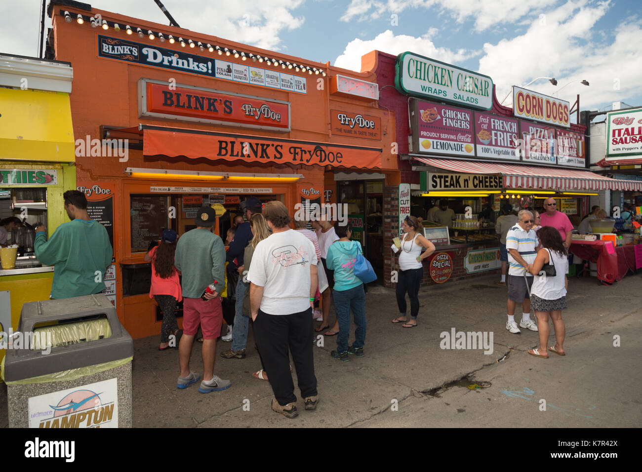 Hampton Beach Festival des fruits de mer 2017 # hbsf17 Banque D'Images