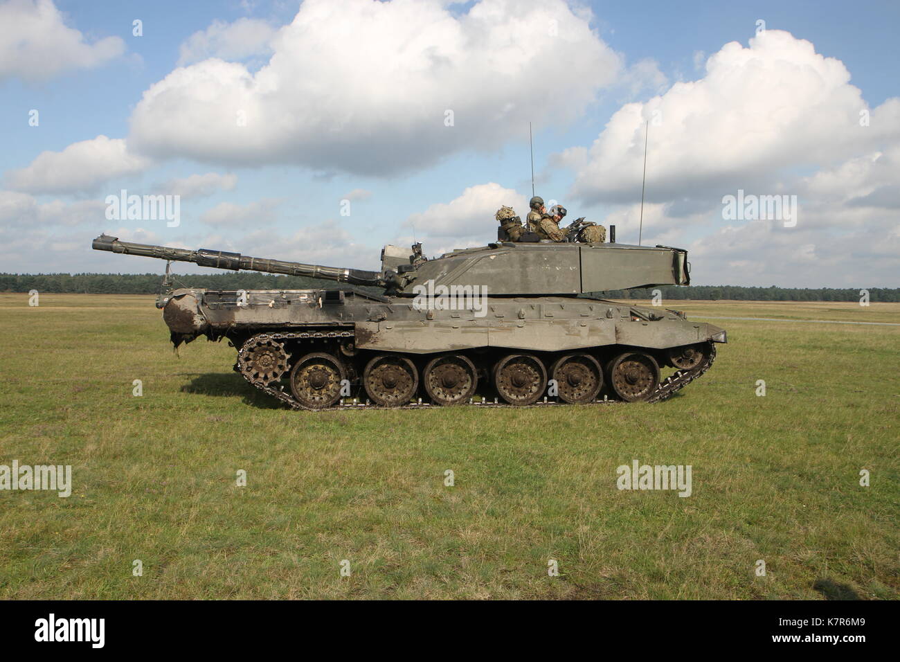 Maquette De Char Challenger 2 UK 1/72 En Impression 3D - Kit Non Peint, Non Assemblé