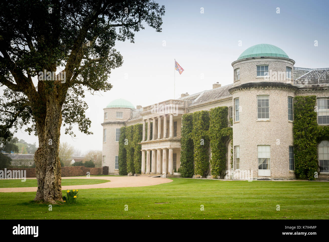 Goodwood House, Westhampnet, Chichester, West Sussex, Angleterre Banque D'Images