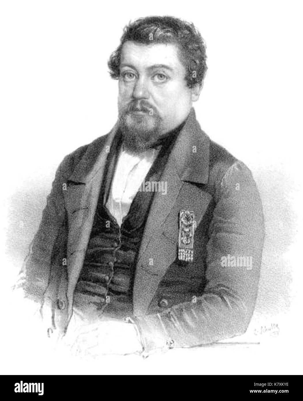 Jean Baptiste Monnier Banque D'Images