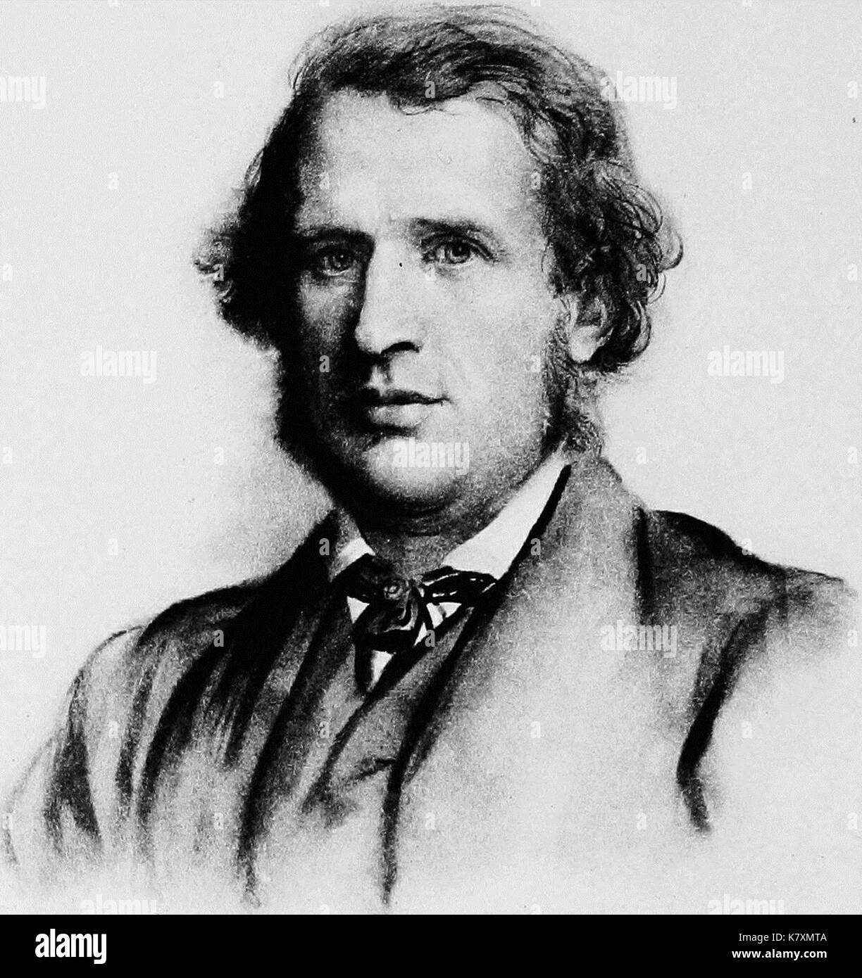 James Fitzjames Stephen par Watts Banque D'Images
