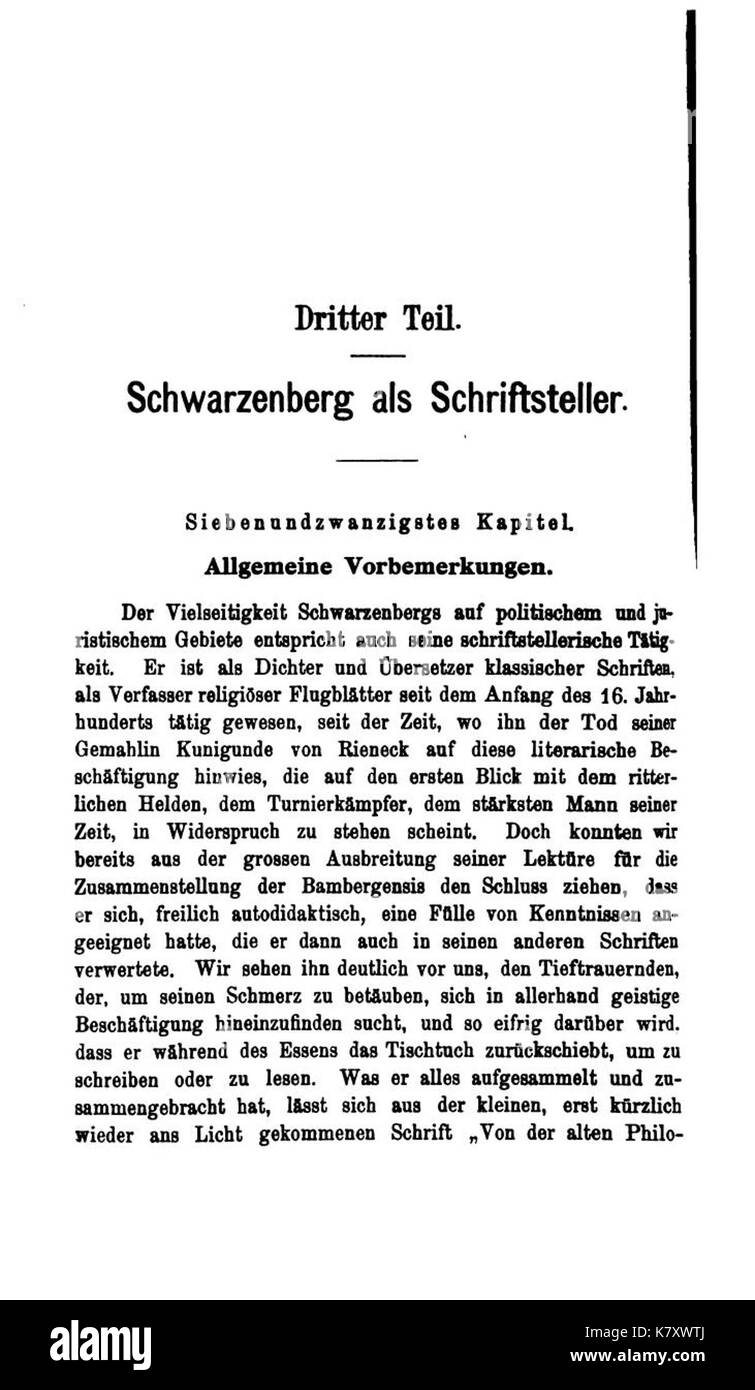 Johann Freiherr zu Schwarzenberg (Scheel) 278 Banque D'Images