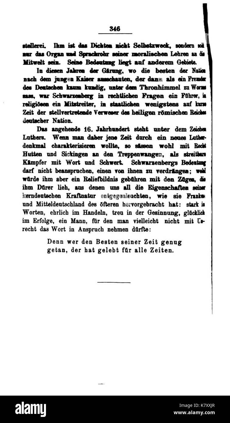 Johann Freiherr zu Schwarzenberg (Scheel) 346 Banque D'Images