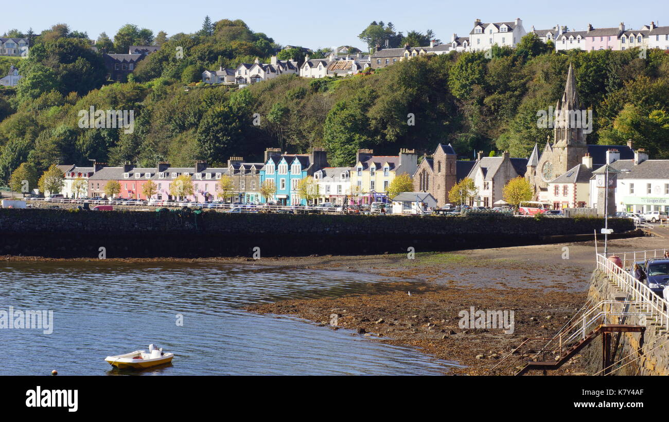 L'Écosse, les îles de Mull, Tobermory Banque D'Images