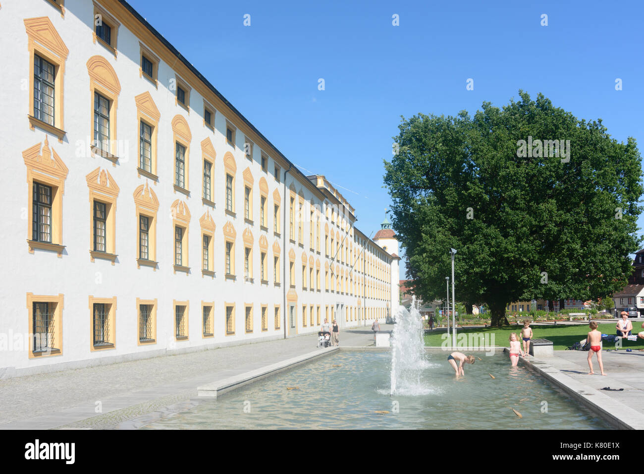 Residenz (Duke-Abbots' Residence), Kempten (Allgäu), Schwaben, Allgäu, souabe, Bayern, Bavière, Allemagne Banque D'Images