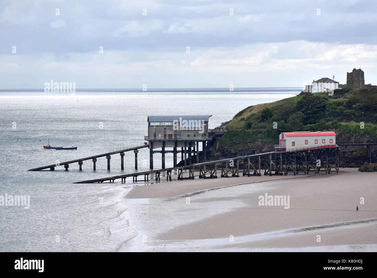 Station de sauvetage de la RNLI de Tenby Banque D'Images