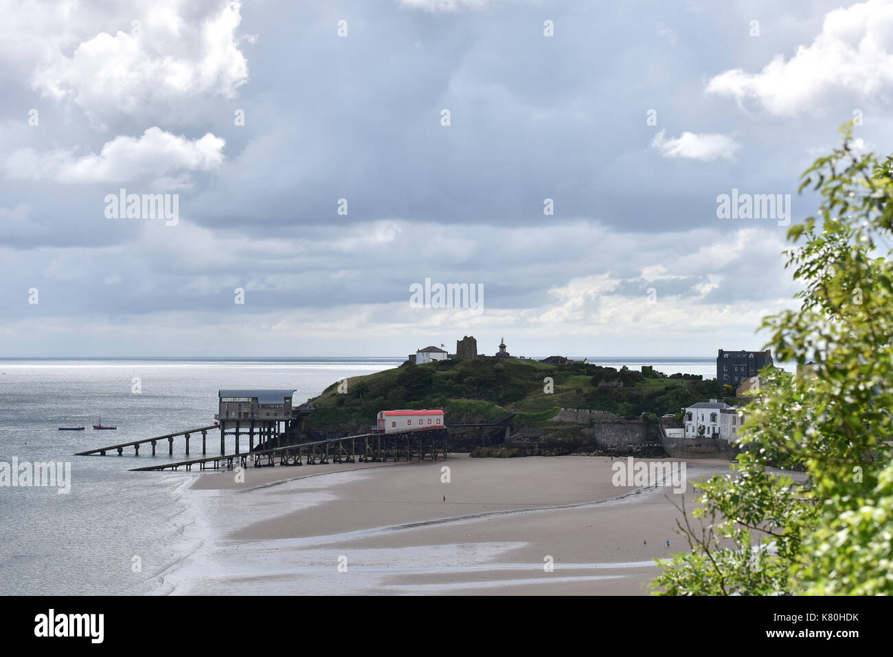 Station de sauvetage de la RNLI de Tenby Banque D'Images