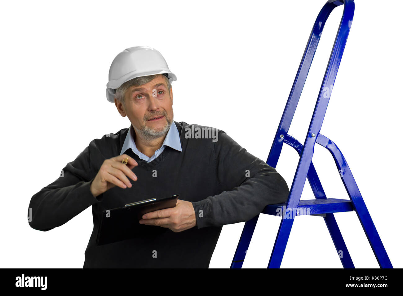 Contremaître à la maturité vers le haut. Banque D'Images