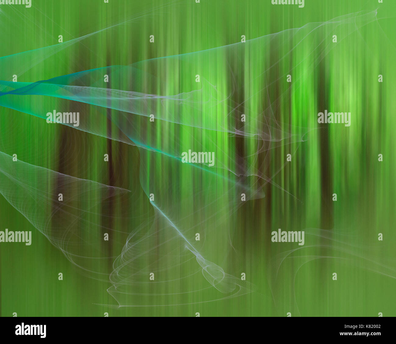 L'ART MODERNE : Magic Woods sur Berry Head près de Brixham, Devon, Grande Bretagne Banque D'Images