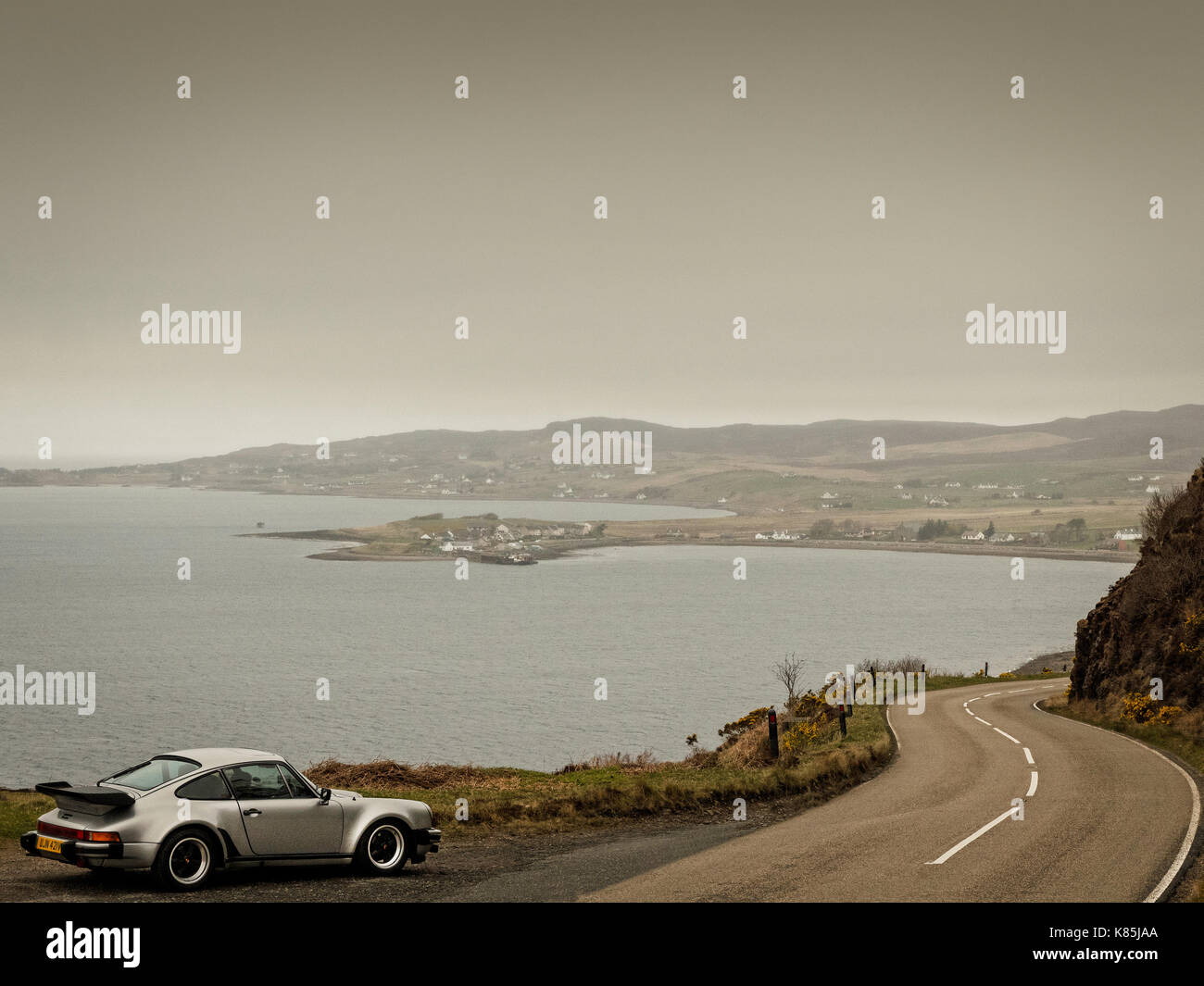 Côte nord 500 grande route en Ecosse UK Banque D'Images