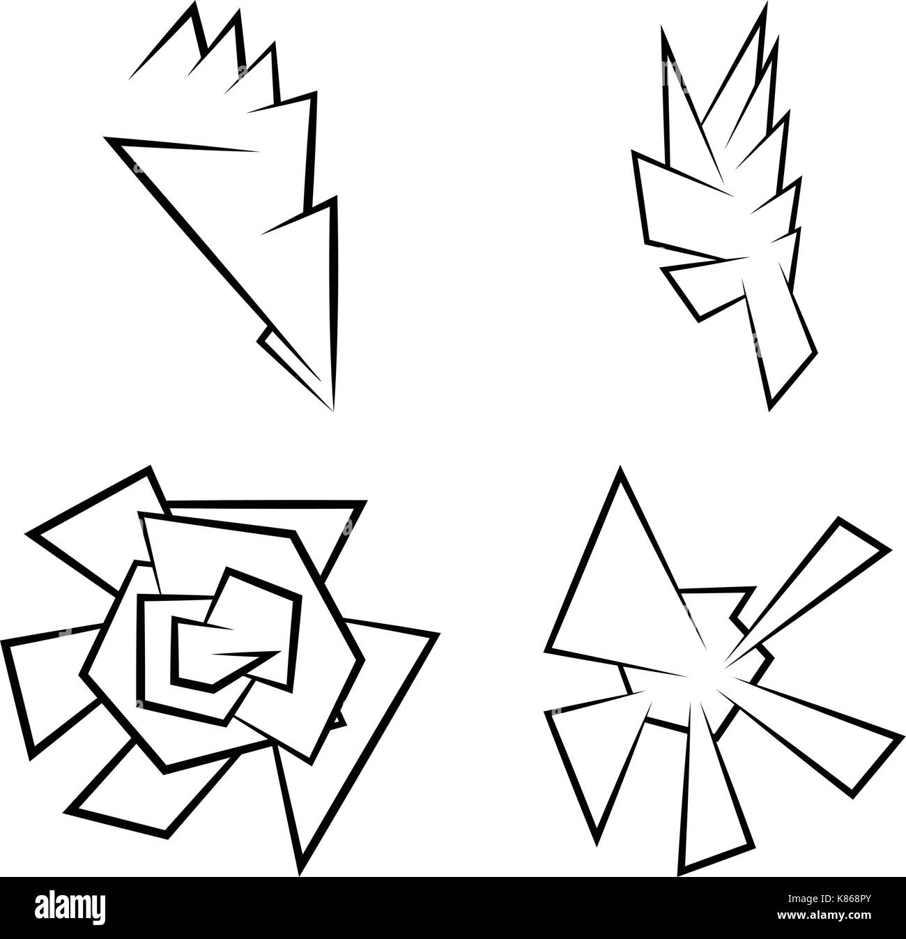 Logo de papier de bureau icône symbole vecteur conception. Belle illustration isolé sur fond blanc Illustration de Vecteur