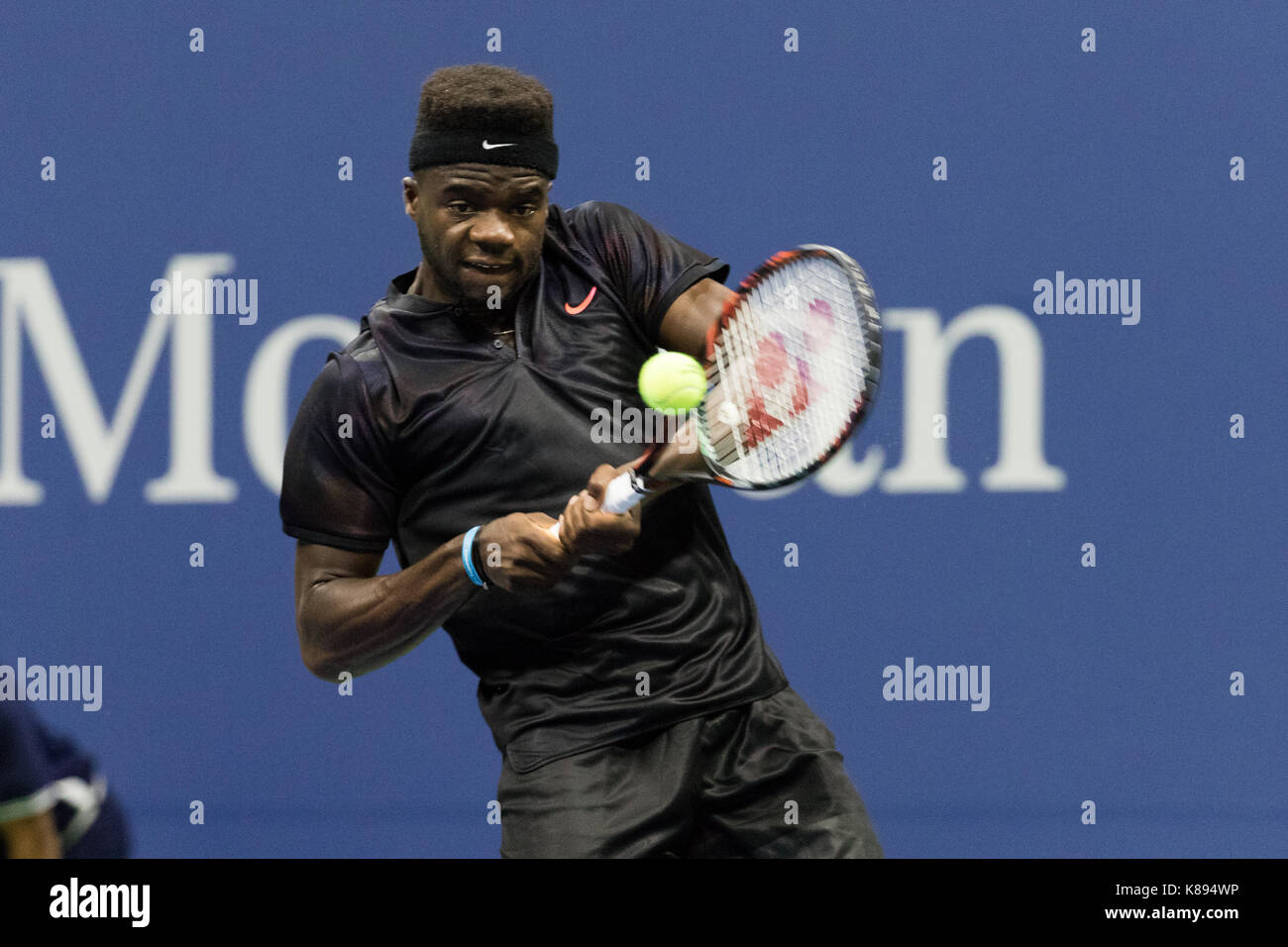 Frances tiafoe (usa) de la compétition à l'US Open Tennis Championships 2017 Banque D'Images