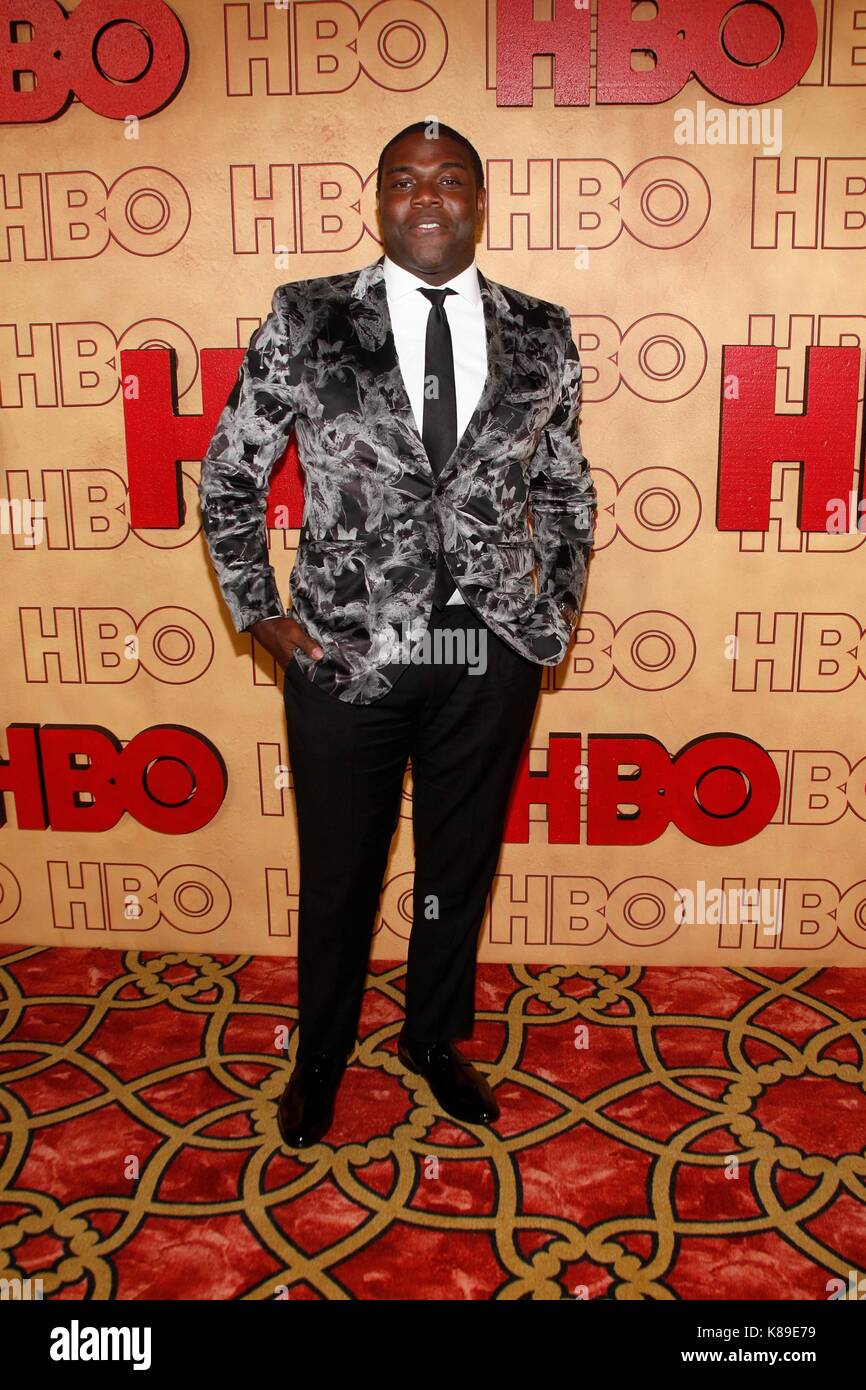 Los Angeles, CA, USA. 17Th sep 2017. sam Richardson à l'arrivées de hbo emmy after party - partie 2, le pacifique design center, los angeles, ca septembre 17, 2017. crédit : ja/everett collection/Alamy live news Banque D'Images