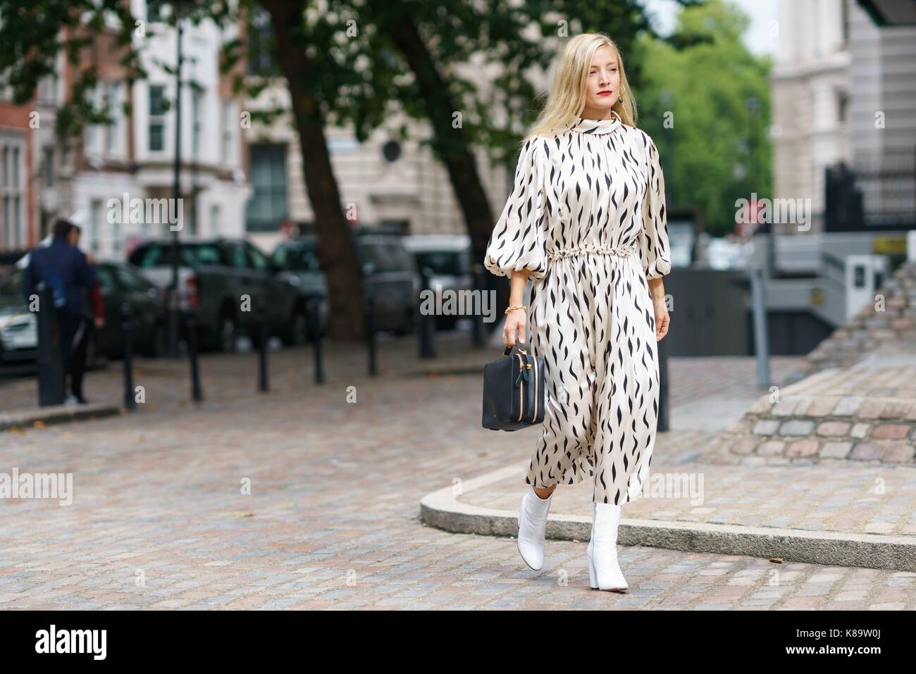 Styliste kate foley arrivant à l'preen par thornton bregazzi défilé lors de la London fashion week - sept 17, 2017 - Photo : manhattan piste/grace lunn ***pour un usage éditorial uniquement*** | verwendung weltweit Banque D'Images