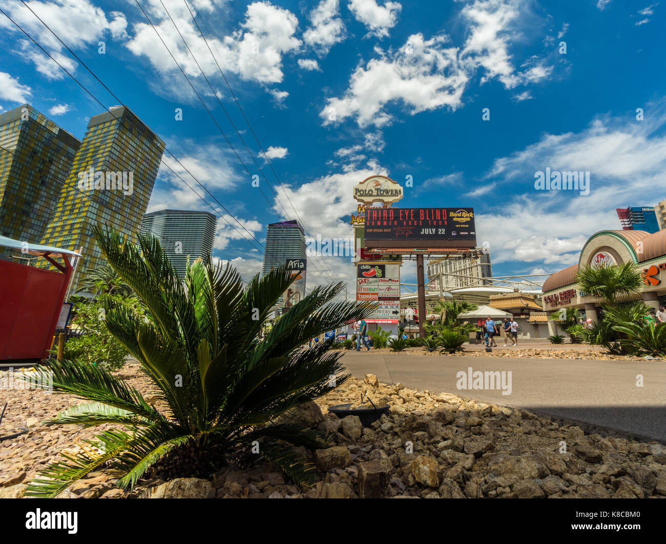 Le Las Vegas Strip Banque D'Images