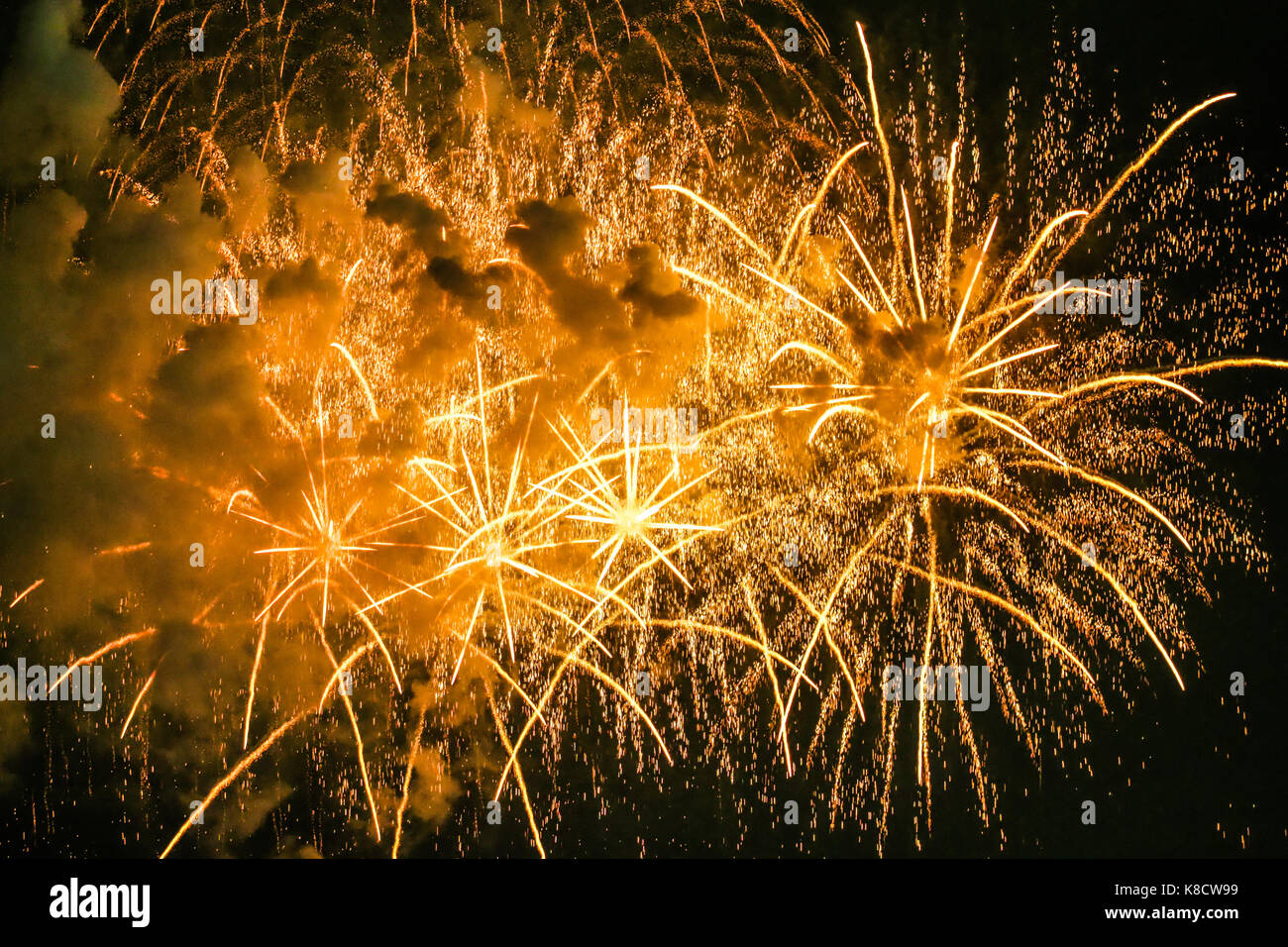 feu d’artifice Banque D'Images