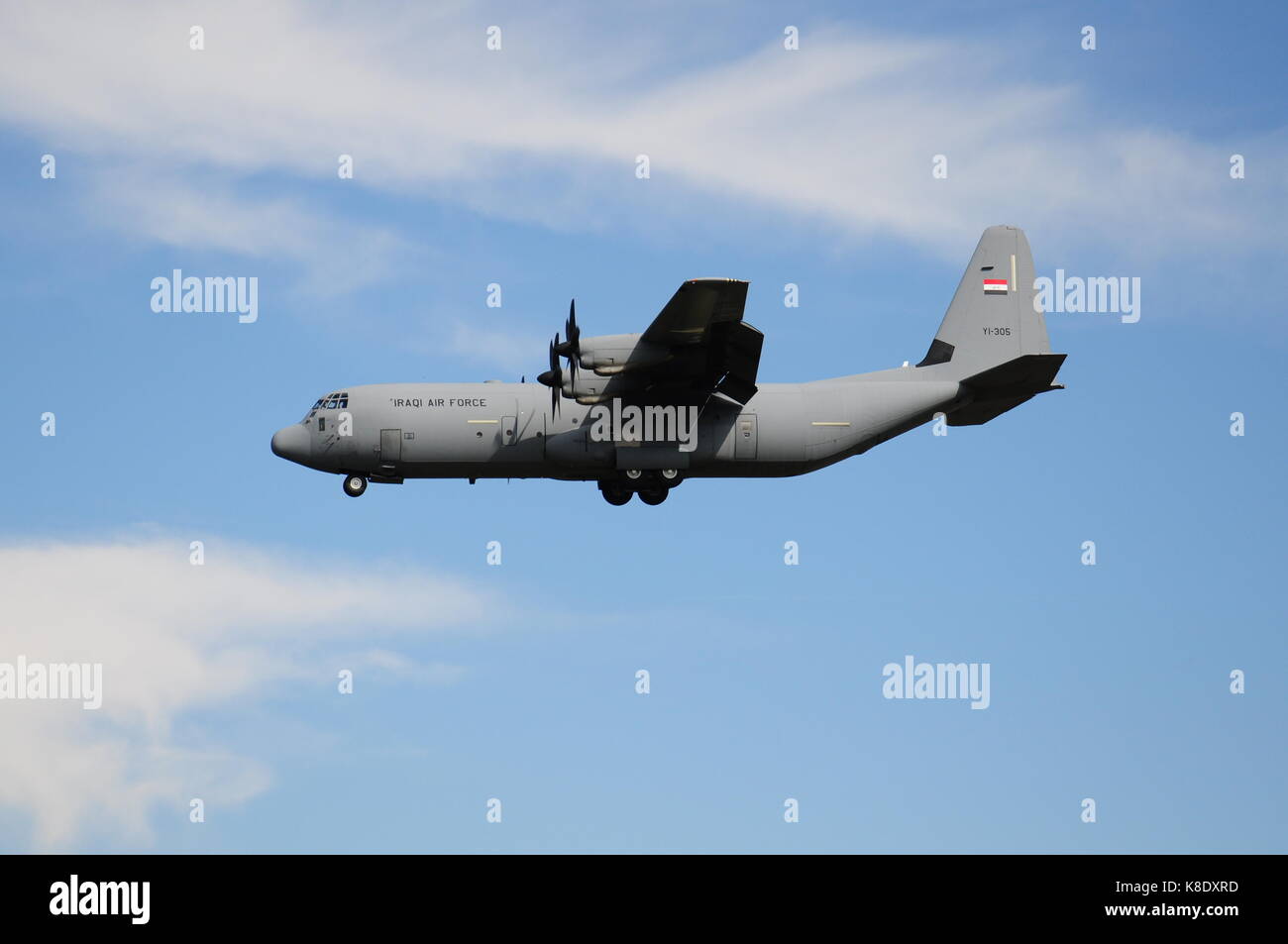 Avion Hercules C-130, l'Iraq, l'armée de l'air iraquienne Banque D'Images