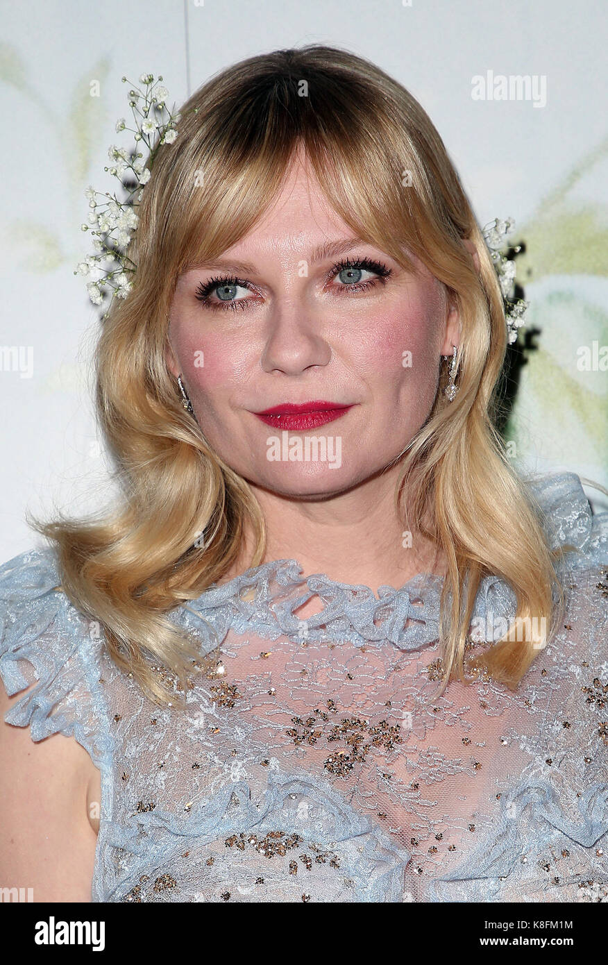 Hollywood, Californie, USA. 18 sep, 2017. 18 septembre 2017 - Hollywood, Californie - Kirsten Dunst. ''Woodshock'' los angeles premiere tenue au arclight cinemas. Crédit photo : f. sadou/admedia crédit : f. sadou/admedia/zuma/Alamy fil live news Banque D'Images