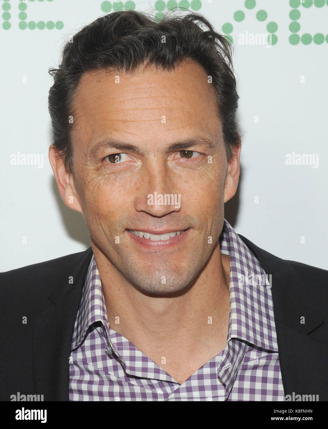 New York, NY, États-Unis. 19 septembre 2017. Andrew Shue assiste à la projection de New York « Battle Of The Sexes » au SVA Theatre le 19 septembre 2017 à New York City. Crédit : John Palmer/Media Punch/Alay Live News Banque D'Images