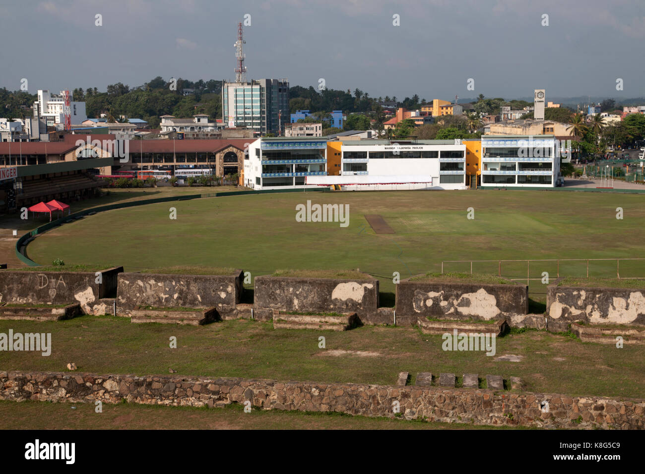 Galle fort galle Sri lanka province sud Banque D'Images