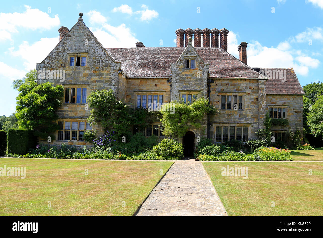 Bateman est une maison du 17ème siècle dans la région de Burwash East Sussex England UK Banque D'Images