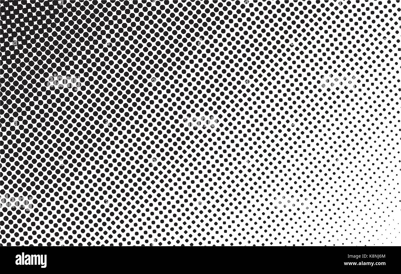 Rectangle demi-ton logo vector, symbole, icône du design. En résumé illustration isolé sur fond blanc. Illustration de Vecteur