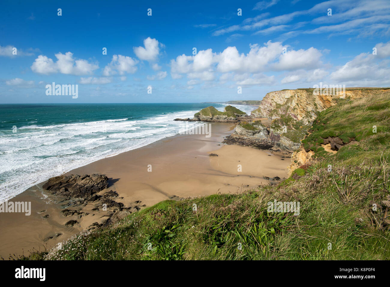 Watergate Bay Cornwall Banque D'Images