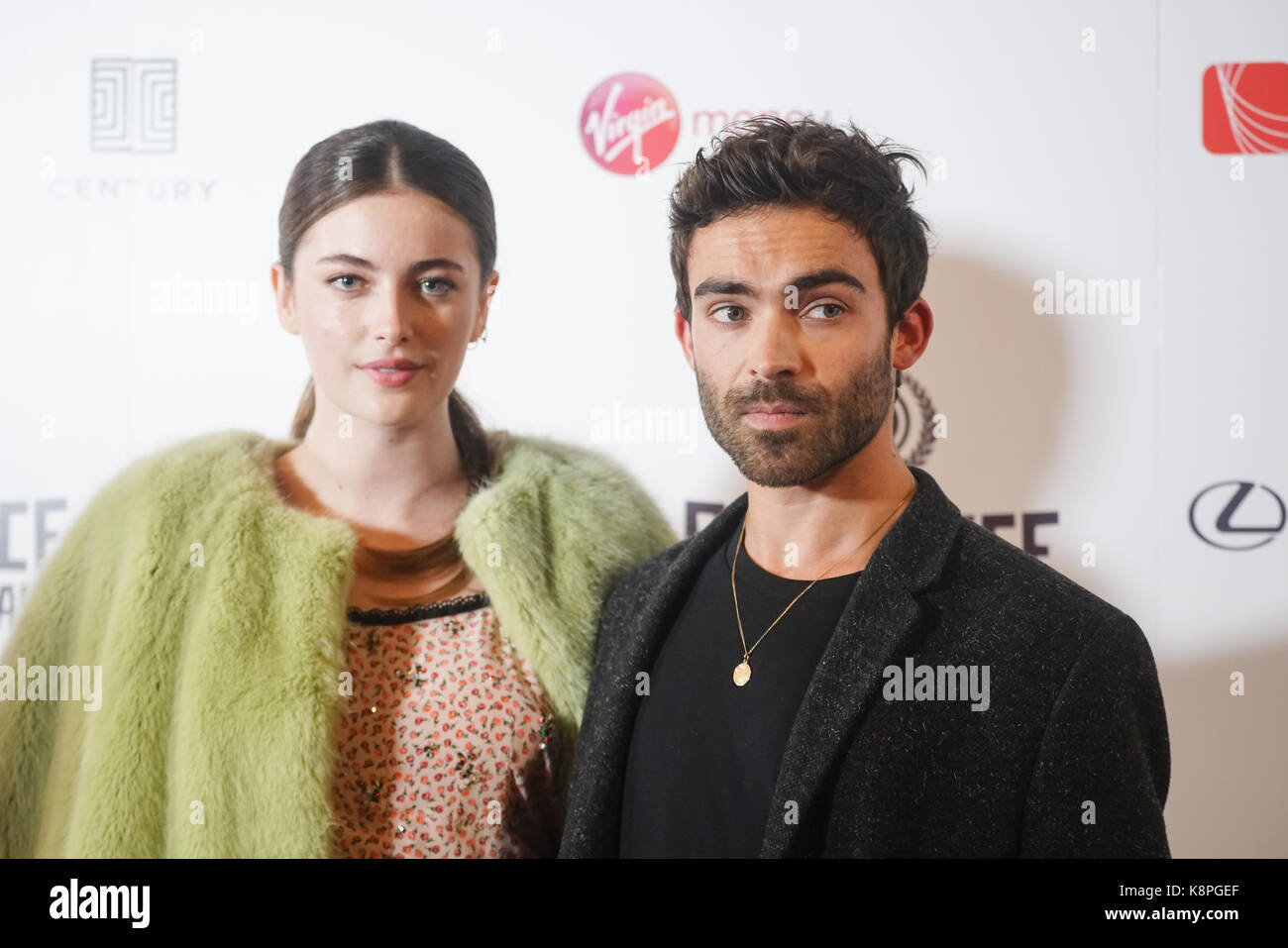 Londres, Royaume-Uni. 20 sep, 2017. un héberge de célébrités assister à raindance 25e gala d'ouverture du festival du film à vue leicester square. crédit : voir li/Alamy live news Banque D'Images