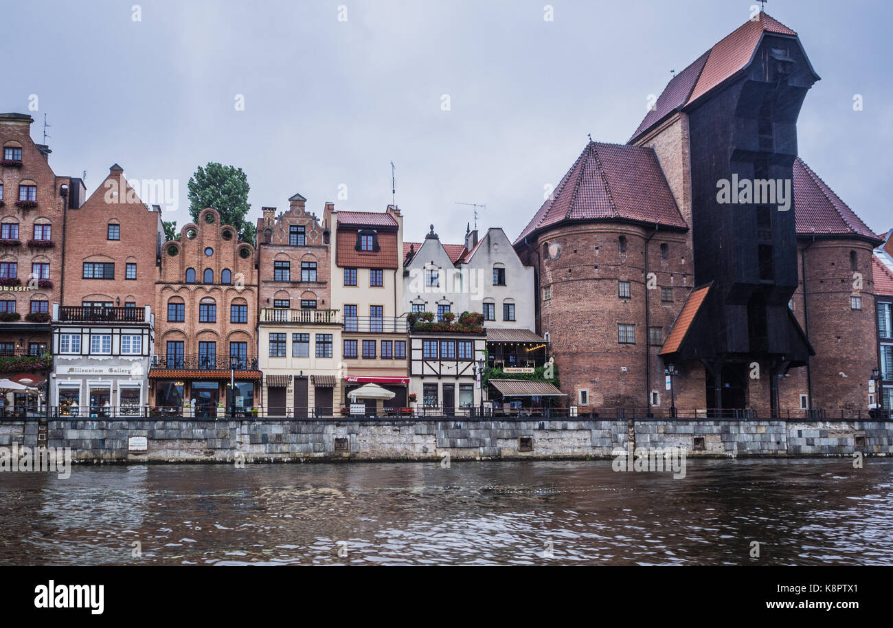 Sons et images de Gdansk Banque D'Images