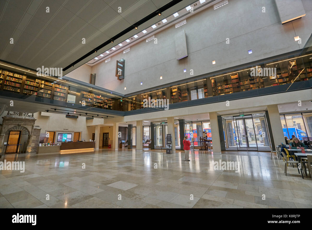New bodleian library bibliothèque weston Banque D'Images
