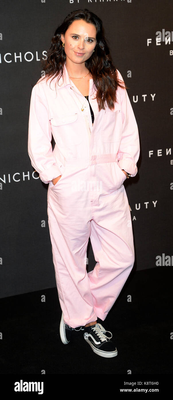 La photo Doit Être Créditée ©Alpha Press 078237 19/09/2017 Venetia Falconer au Fenty Beauty by Rihanna Launch Party tenu à Harvey Nichols à Knightsbridge, Londres Banque D'Images