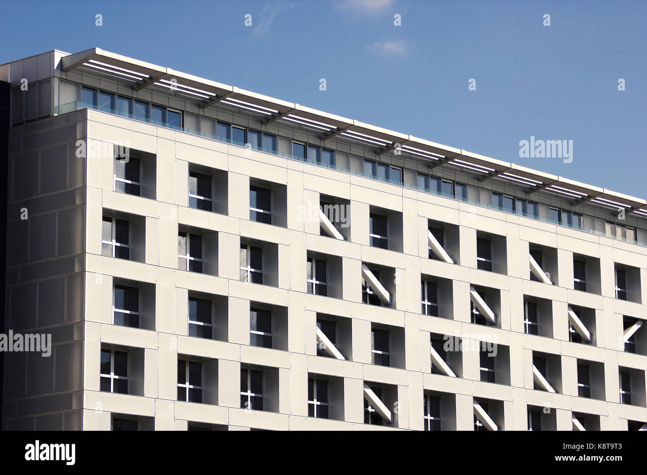 Nouvel immeuble résidentiel à Milan Banque D'Images