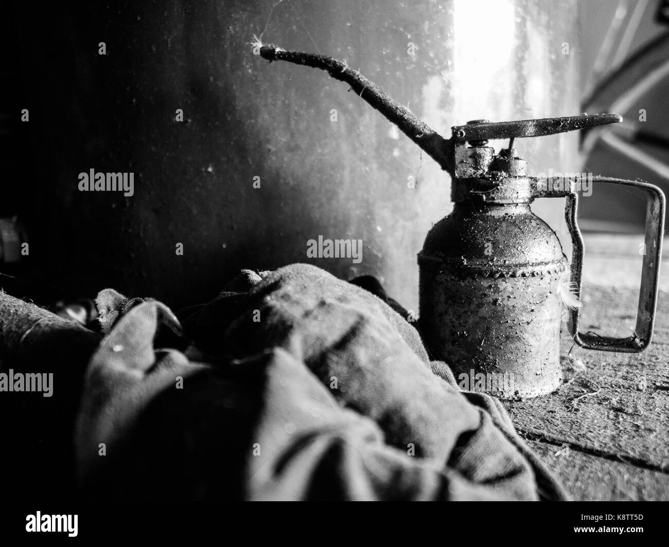 Burette de graissage Banque de photographies et d’images à haute