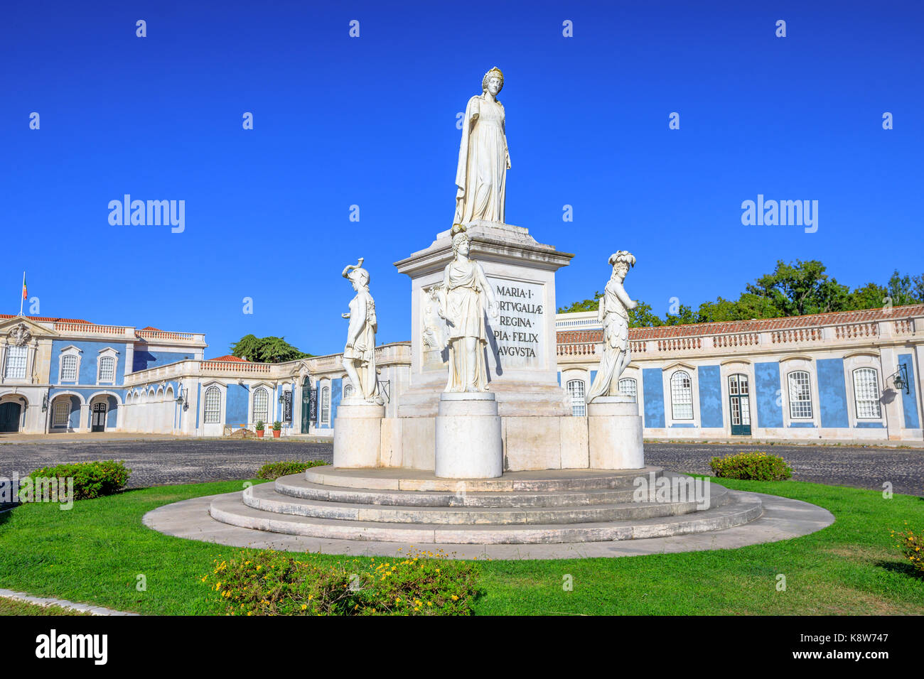 Palais national de Queluz Banque D'Images